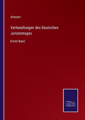 Book cover for Verhandlungen des Deutschen Juristentages