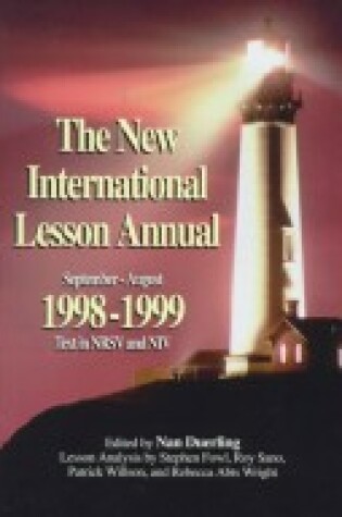 Cover of The New International Lesson Annual 1998-99