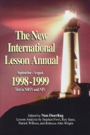 Book cover for The New International Lesson Annual 1998-99