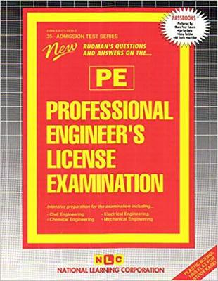 Book cover for PROFESSIONAL ENGINEER (PE)