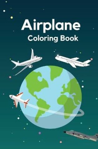 Cover of Airplane Coloring Book