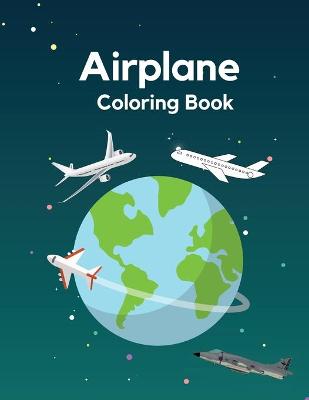 Cover of Airplane Coloring Book