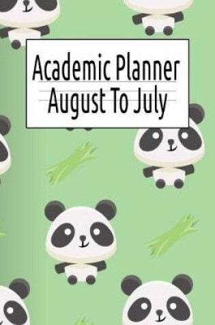 Cover of Academic Planner August To July