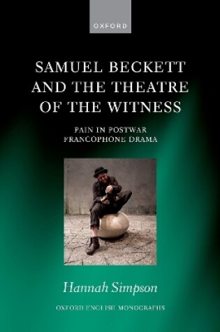 Cover of Samuel Beckett and the Theatre of the Witness