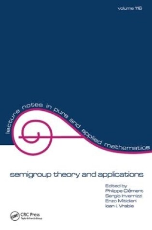 Cover of Semigroup Theory and Applications