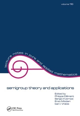 Cover of Semigroup Theory and Applications