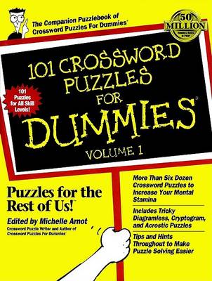 Book cover for 101 Crossword Puzzles For Dummies