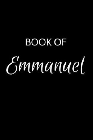 Cover of Book of Emmanuel