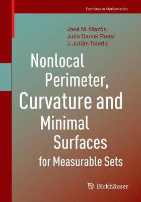 Book cover for Nonlocal Perimeter, Curvature and Minimal Surfaces for Measurable Sets