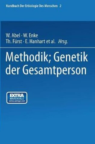 Cover of Methodik; Genetik der Gesamtperson