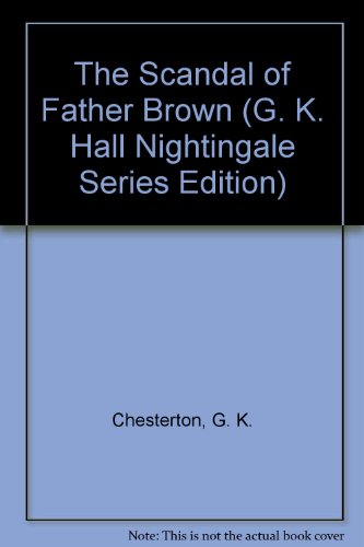 Book cover for The Scandal of Father Brown