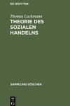 Book cover for Theorie Des Sozialen Handelns