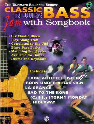 Book cover for Ultimate Beginner Bass Jam with CD