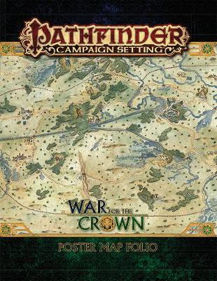 Book cover for Pathfinder Campaign Setting: War for the Crown Poster Map Folio