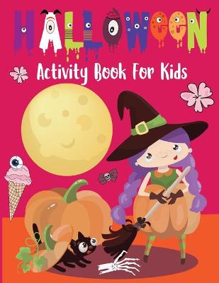 Book cover for Halloween Activity Book For Kids