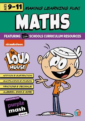 Book cover for The Loud House - Maths - Ages 9-11