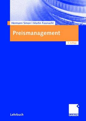 Book cover for Preismanagement