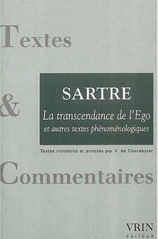 Cover of LA Trancendance De L'EGO