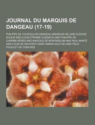 Book cover for Journal Du Marquis de Dangeau (17-19 )