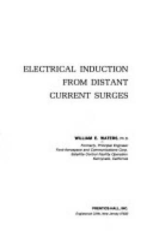 Cover of Electrical Induction from Distant Current Surges