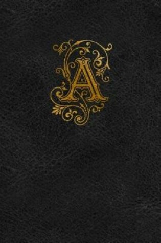 Cover of Old Gold Monogram Journal - Letter a