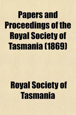 Book cover for Papers and Proceedings of the Royal Society of Tasmania (105)