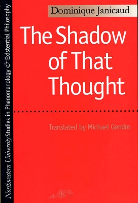 Book cover for The Shadow of That Thought