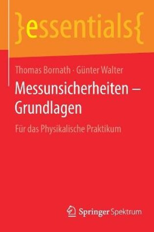 Cover of Messunsicherheiten - Grundlagen