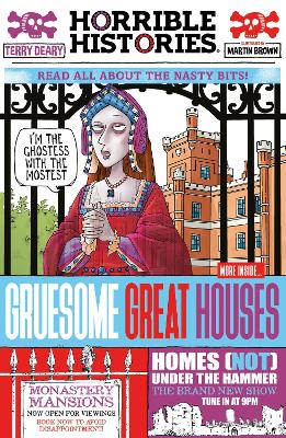 Book cover for Gruesome Great Houses