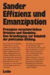 Book cover for Effizienz und Emanzipation