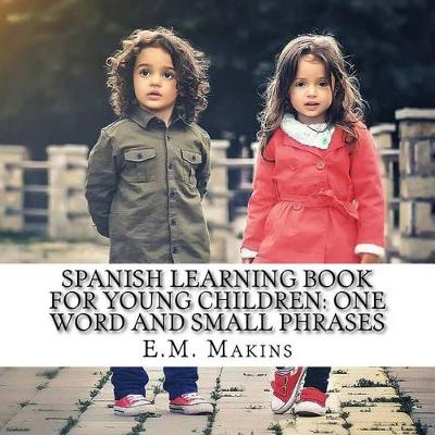 Cover of Spanish Learning Book for Young Children