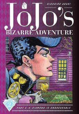 Book cover for JoJo's Bizarre Adventure: Part 4--Diamond Is Unbreakable, Vol. 2