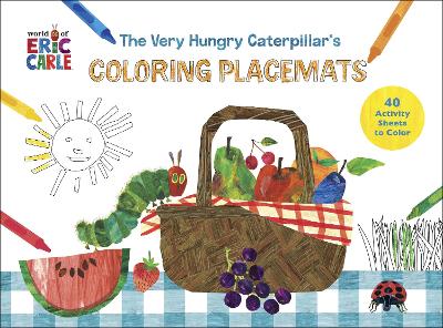 Book cover for Very Hungry Coloring Placemats