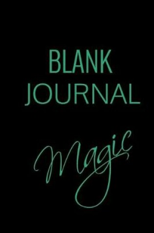 Cover of Blank Journal Magic