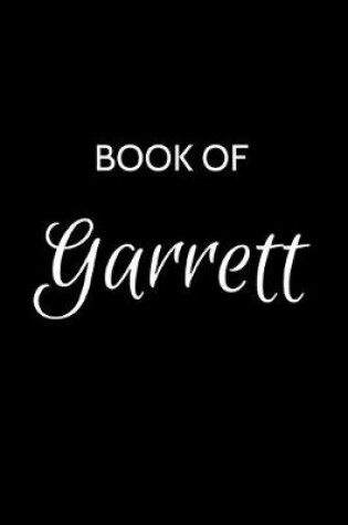 Cover of Garrett Journal Notebook