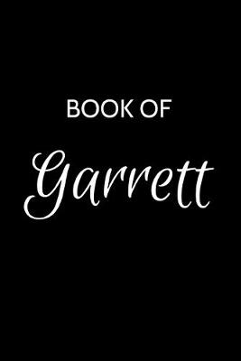 Book cover for Garrett Journal Notebook