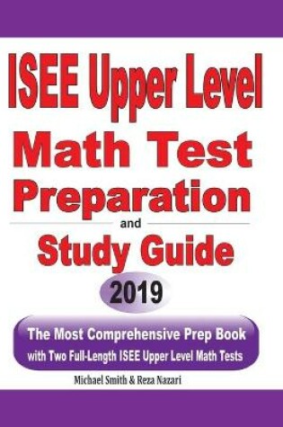 Cover of ISEE Upper Level Math Test Preparation and study guide