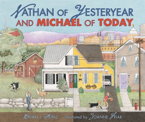 Book cover for Nathan of Yesteryear and Michael of Today