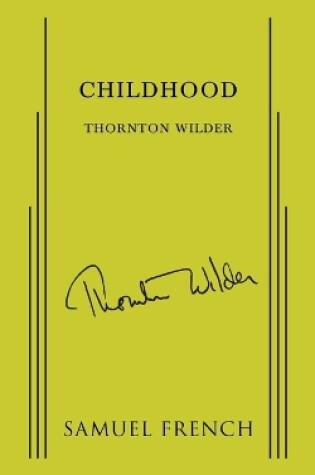 Cover of Childhood