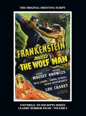 Book cover for Frankenstein Meets the Wolf Man