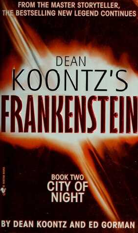Book cover for Dean Koontz's Frankenstein