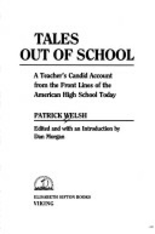 Cover of Tales out of School