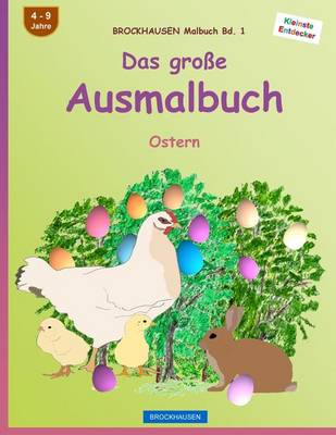 Book cover for BROCKHAUSEN Malbuch Bd. 1 - Das große Ausmalbuch