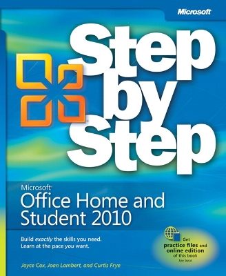 Book cover for Microsoft Office Home and Student 2010 Step by Step