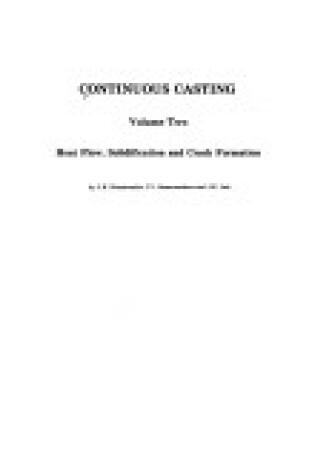 Cover of Continuous Casting Vol. II