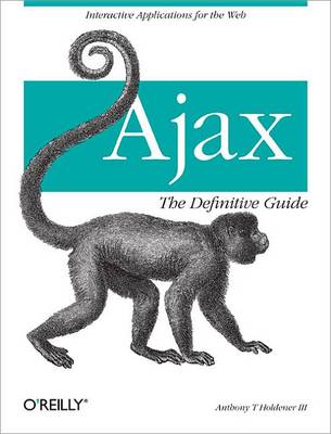 Book cover for Ajax: The Definitive Guide