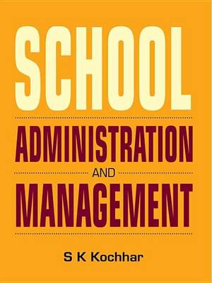 Book cover for School Administration & Management