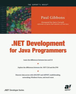 Book cover for .NET Development for Java Programmers