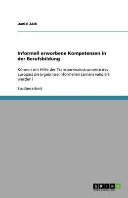 Book cover for Informell erworbene Kompetenzen in der Berufsbildung