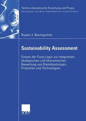 Book cover for Sustainability Assessment